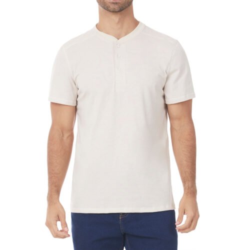 Playera Henley Caballero 370IY
