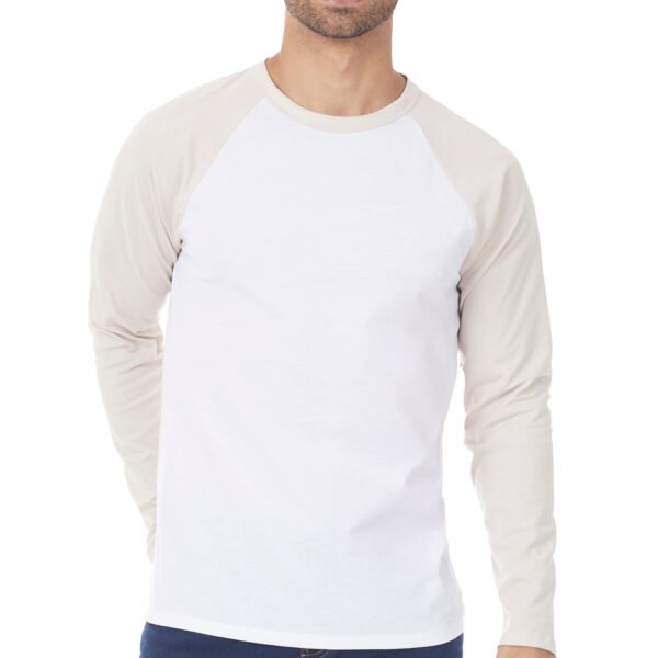 Playera Raglan Manga Larga Caballero 370JB