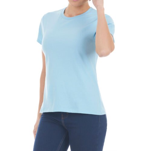 Playera Cuello Redondo Manga Corta Dama 370LM