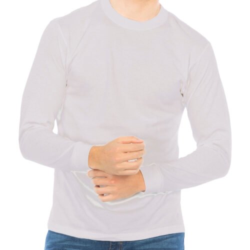 Playera Heavy Manga Larga Caballero 32692